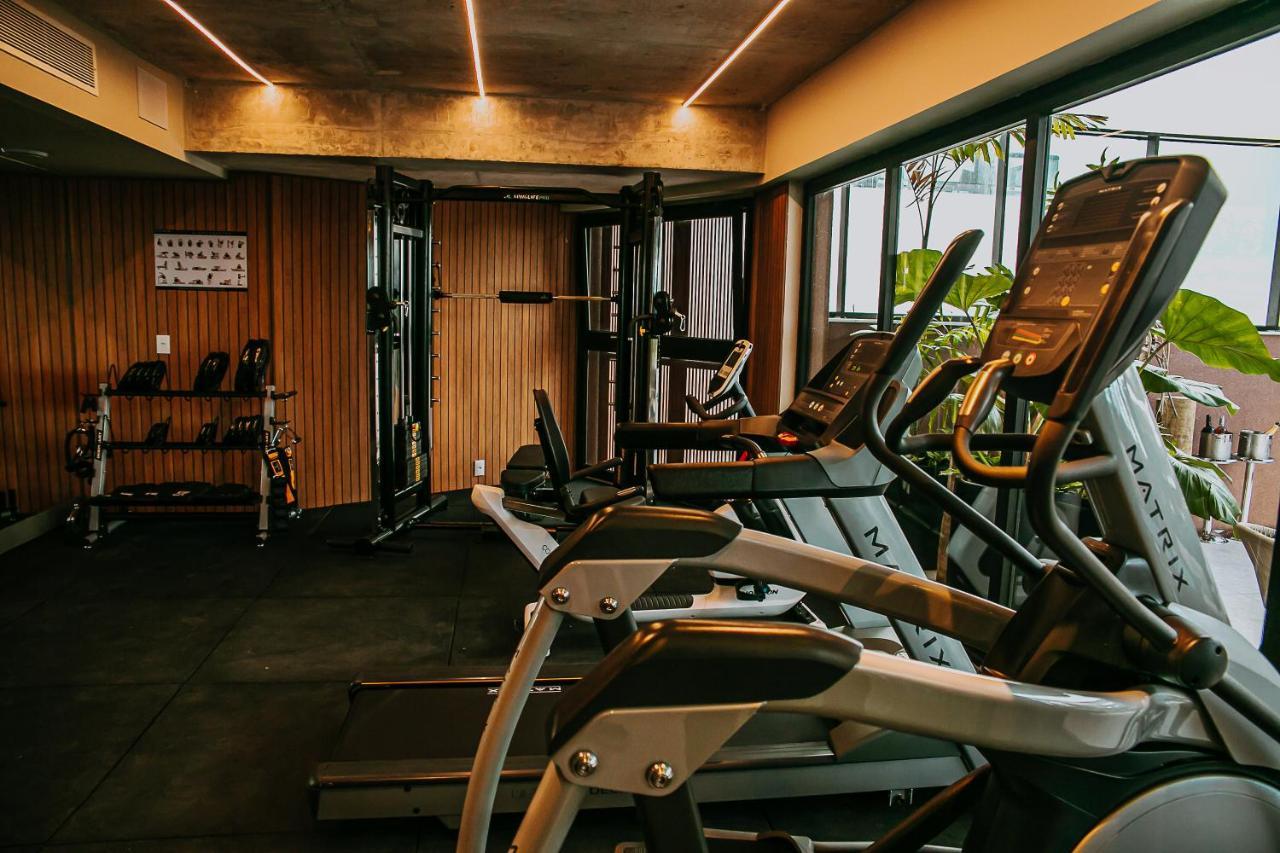 Ba'Ra Hotel João Pessoa Exteriér fotografie The gym at the hotel
