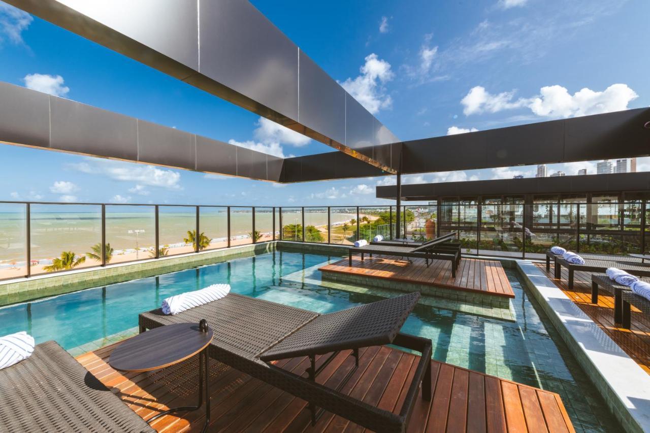 Ba'Ra Hotel João Pessoa Exteriér fotografie Rooftop pool
