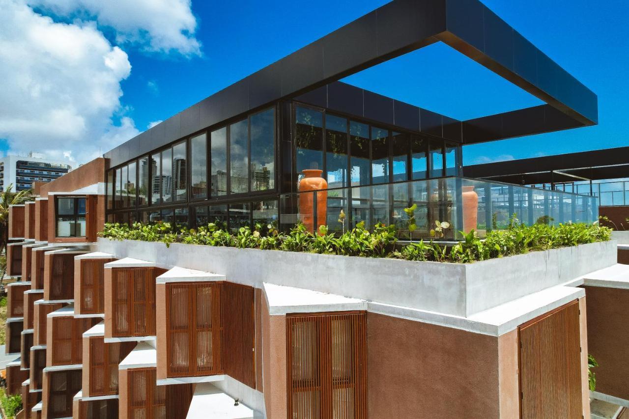 Ba'Ra Hotel João Pessoa Exteriér fotografie The rooftop of the hotel