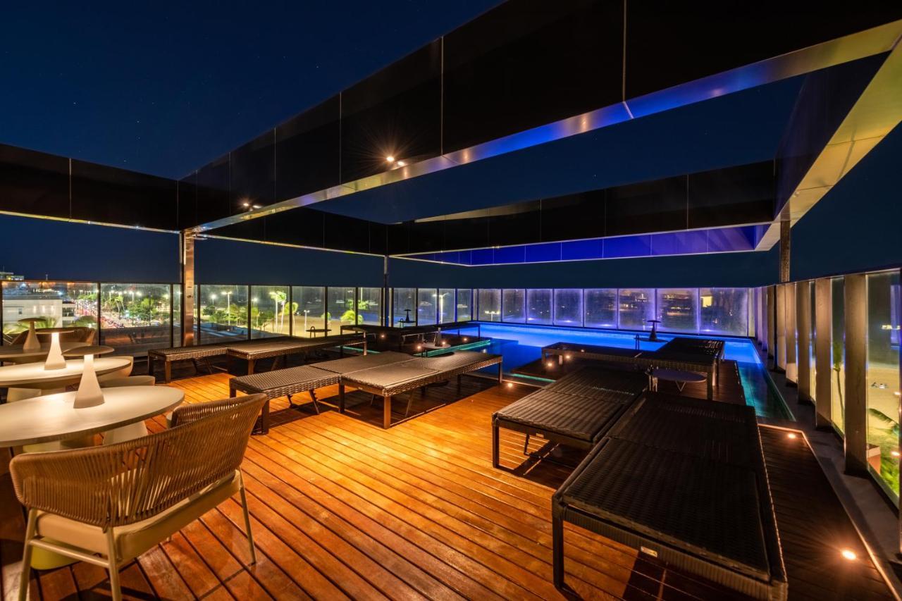 Ba'Ra Hotel João Pessoa Exteriér fotografie Sky bar