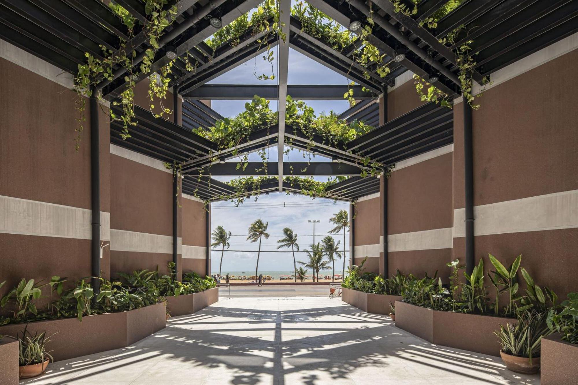 Ba'Ra Hotel João Pessoa Exteriér fotografie The interior of the new terminal
